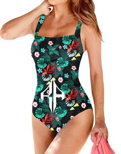 Nuevo traje de baño Sublimación para mujer Traje de baño de una pieza Alta calidad Bajo MOQ Color sólido Logotipo personalizado y etiqueta para trajes de baño de mujer - Product Image 4