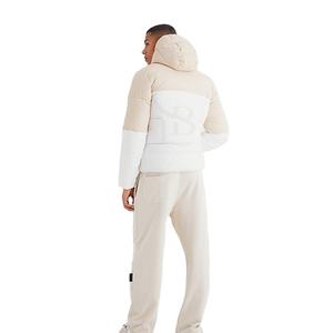 2025 mode porter veste lourde panneau conception deux poches Streetwear personnalisé Slim Fit hommes vestes bouffantes OEM entretenu - Product Image 2