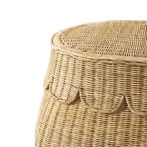 Adorable Animal Thème Pépinière Panier De Rangement Conception De Pétoncles Panier En Osier pour Enfants Jouets En Gros - Product Image 3