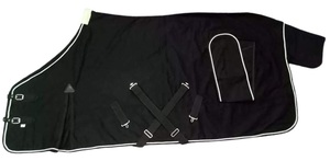 ALFOMBRA DE CABALLO DE VERANO PERSONALIZADA TELA DE ALGODÓN CON O SIN CUELLO O CAPUCHA CROSS SURCINGLE HORSE FABRICANTE DE LA INDIA - Product Image 4