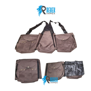 Gilet de chasse à la fauconnerie personnalisé en gros, fabriqué en Cordura 100% premium pour l'entraînement en extérieur et le rangement des appels de gibier. - Product Image 1