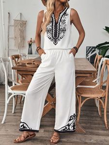 Conjunto de traje Salwar de rayón con estampado bordado para mujer DE LA India algodón Kurta Pant Co ord set Collection - Product Image 2