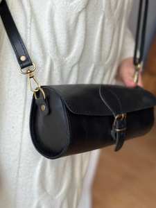 Haute qualité dames sacs à main femmes cylindre sacs à main en cuir bandoulière sac à bandoulière sacs à main LCYB-0048 - Product Image 2