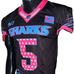 Fútbol americano Jersey fan Jersey padre sublimación tackle sarga bordado más tamaño personalizado fábrica Pakistán fotos reales - Product Image 1