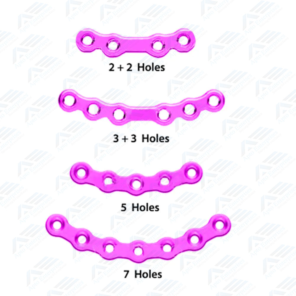 Midface and Mandible Plates