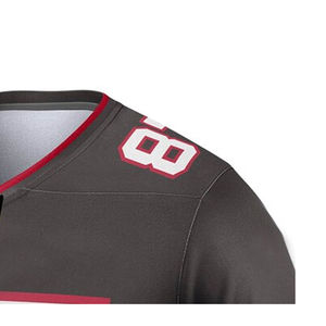 Maillot de football américain personnalisé OEM léger et confortable impression d'équipe vêtements de football court taux de gros dernière conception - Product Image 3