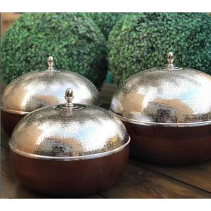 Decoración de mesa de forma ovalada, plato de cazuela para servir comida, diseño atractivo, artículos de comedor, plato de catering al precio más bajo - Product Image 2