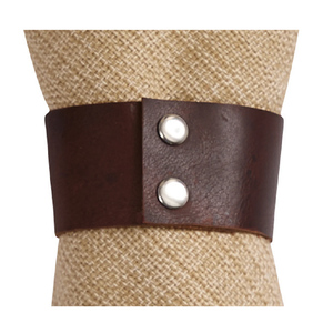 Servilletero de cuero personalizado diseño elegante mesa de vajilla servilletero decorativo para el hogar - Product Image 6