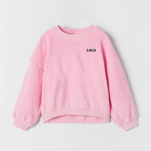 Top Tendance Femmes Haute Qualité Coton/Polyester Sweat Long Hiver Streetwear Style avec O Cou Col Formation Gym Wear - Product Image 1