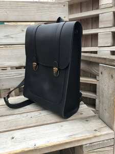 Mochila de Viaje Unisex de Alta Calidad, de Cuero Genuino, Estilo Vintage, con Cierre, Impermeable, Antirrobo, Capacidad de 20-35L, Logotipo Personalizado - Product Image 3