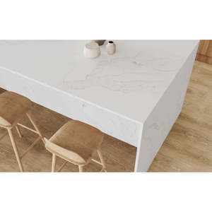 Encimeras de Cocina de Cuarzo Calacatta Grande Premium, Diseño Moderno, Gran Formato, 15-30 mm de Grosor, Impermeables, Duraderas y Ecológicas - Product Image 3