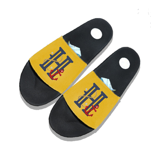 Sandales d'hiver antidérapantes légères et confortables en cuir véritable brodé avec semelle en PVC, bout ouvert, semelle intérieure souple et respirante, séchage rapide - Product Image 2