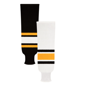 Chaussettes de hockey sur glace tricotées pour hommes de la meilleure qualité, chaussettes tricotées de hockey sur glace en nylon et élastique - Product Image 5