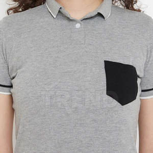 Señoras XL Logotipo personalizado Impreso para camisetas de polo Camisetas de algodón transpirable de alta calidad Camisetas casuales sólidas de lona de punto corto - Product Image 6