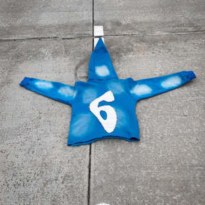 Sudadera con capucha térmica de algodón de gran tamaño Vintage para hombre, Jersey personalizado de alta calidad con estampado de hojaldre en relieve, hombro caído sin borde crudo - Product Image 2