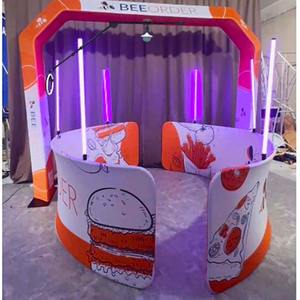 Cabine photo 3D automatique et manuelle de haute qualité, caméra de cabine photo à 360 degrés, cabine photo solide et résistante, la meilleure - Product Image 2