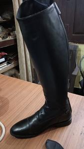 Bottes d'équitation western en cuir véritable de haute qualité, confortables et durables, avec fermeture éclair YKK et semelle en TPR - Product Image 4