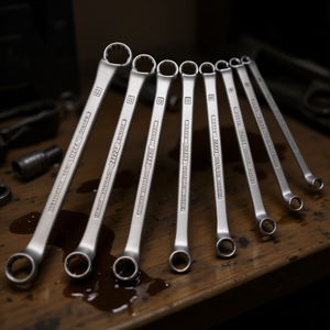 Juego de 8 Llaves de Doble Boca Hazet, Perfil de 12 Puntas, Profundas y Externas - Product Image 3