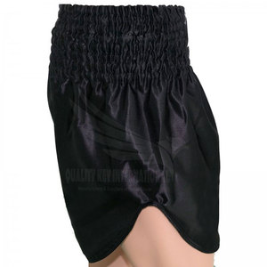 กางเกงมวยไทยขาสั้นผ้านิ่มสำหรับผู้ชายชุดฝึกมวยปล้ำและต่อสู้ - Product Image 4