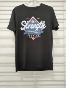 เสื้อยืด100% ฤดูร้อนสำหรับผู้ชายผ้าคอตตอนพิมพ์ลายตามสั่งสไตล์ใหม่180กรัมเสื้อลำลองดีไซน์แบบไม่มีลาย - Product Image 2