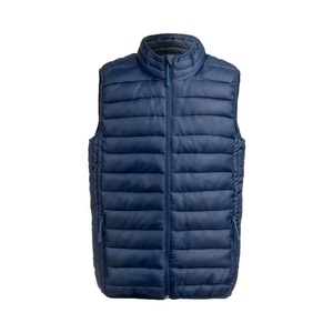 Chalecos cortos de alta calidad personalizados OEM para hombre, chaqueta acolchada sin mangas con Cremallera de nailon reversible informal, chaleco cálido de invierno - Product Image 5