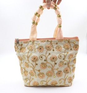 Colorful Embroidered <b>Handbag</b> Women's Purse New Designer Beach Bag Boho <b>Wedding</b> Favor Return Gift For <b>Guests</b> Haldi Mehndi Nikah - Product Image 2