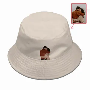 Sombreros de cubo de estilo de vida al aire libre con logotipo bordado Hombres y mujeres Sombrero de verano Pescador Logotipo personalizado - Product Image 5