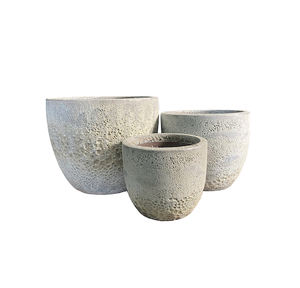 Ventes en gros de pots de fleurs en céramique ronds vietnamiens multicolores modernes avec finition glacée atlantis pour une utilisation intérieure et extérieure - Product Image 5