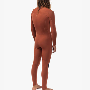 ชุดเว็ทสูทนีโอพรีนแบบเต็มตัวสำหรับทุกเพศ น้ำหนัก 280 กรัม ไร้ตะเข็บ สวมใส่สบาย ยืดหยุ่น ทนทาน กันน้ำ กันลม มีโลโก้ด้านหน้าที่หน้าอก - Product Image 3