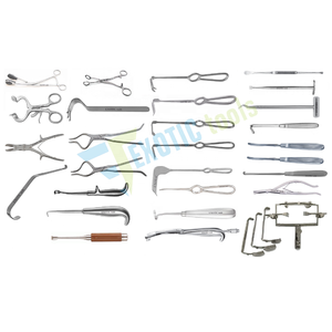 Juego de Instrumentos Ortognáticos, Instrumentos Maxilofaciales de Potencia Manual, Acero Inoxidable, Empaque en Caja de Esterilización - Product Image 3