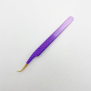 แหนบต่อขนตาสองด้านทำจากสเตนเลส45องศาอุปกรณ์ต่อขนตาแบบมืออาชีพ - Product Image 3