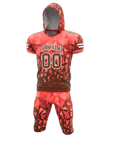 Drapeau de football de haute qualité de conception OEM en gros et maillot à capuche de sublimation uniforme de compression 7v7 - Product Image 5