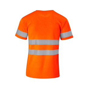 Camisetas reflectantes de seguridad de algodón y poliéster personalizables con logotipo personalizado a prueba de agua disponibles en varios colores - Product Image 6