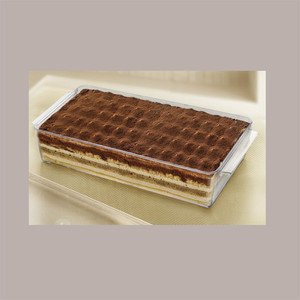 Contenedor de tiramisú de plástico de cristal transparente, 10 Uds., 1 tamaño para 6 porciones de almacenamiento y contenedor de alimentos - Product Image 5
