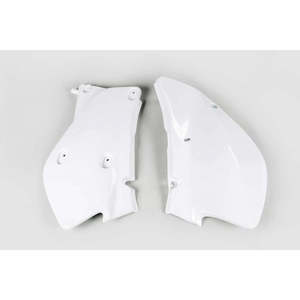 Pannelli Laterali XFUN Bianchi 041 in Plastica ABS per XR 650R 2000-2025 Leggeri in Fibra di Carbonio Ricambi Moto Made in Italy Spedizione Aerea - Product Image 1