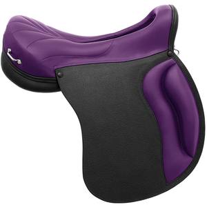 MonoFlap de la mejor calidad, nuevos diseños de doma, sillín de resistencia para caballos, productos de Carreras de Caballos ingleses sintéticos ligeros de la India - Product Image 1