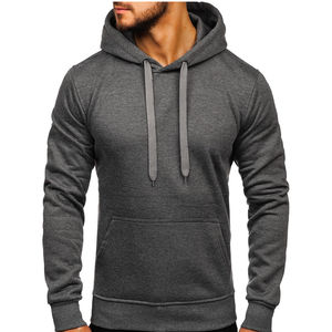 Sweat à capuche écologique 100% coton pour homme avec poche Pull d'hiver respirant à séchage rapide Meilleure vente - Product Image 2