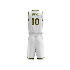Uniforme de basket-ball personnalisé à conception unique pour hommes séchage rapide de haute qualité maillot et short de sport ensemble de sport en gros - Product Image 4