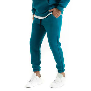 Nouveau design Survêtement de sport d'hiver 100% coton grande taille pour hommes-Ensemble de gymnastique en polaire personnalisable - Product Image 4