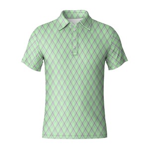 Polo de golf pour homme de haute qualité, tissu respirant et évacuant l'humidité, manches courtes, polo pour uniforme de terrain de golf, commandes en gros - Product Image 1