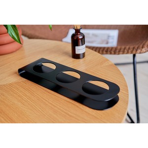 Bougeoir moderne en métal noir Chandelier en métal Chandelier Centre de table en métal Base de bougie en acier Luminaire bougeoir - Product Image 6