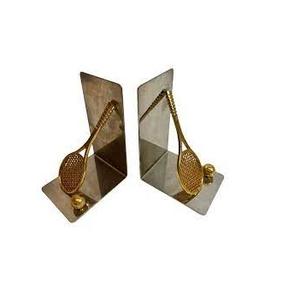 Pièce maîtresse décorative artisanale de la maison serre-livres garde les livres organisés verticalement - Product Image 3