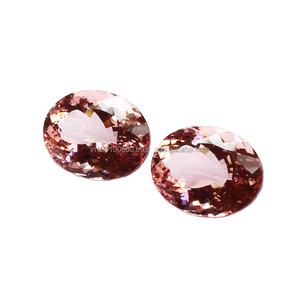 100% gemas sueltas de morganita Natural, corte facetado, 5X4MM, tamaño grande, piedras preciosas sueltas, aspecto impresionante, morganita rosa de alto grado - Product Image 2