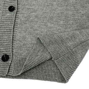 Suéter Cárdigan de Punto Crochet Estilo Coreano para Mujer, Casual, Suave, con Botones, Moda de Invierno, Manga Larga, con Logotipo Personalizado - Product Image 4