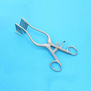 Retractor NORFOLK y NOWICH con certificación CE, 4x5, punta roma de 220mm, retractor de laminectomía de autoretención de acero inoxidable de alta calidad - Product Image 1