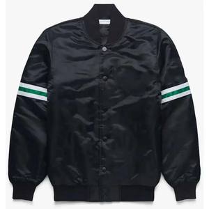 Chaqueta Varsity de Béisbol Impermeable con Cuello Alto y Bordado Personalizado Estilo Urbano para Hombre, Servicio OEM - Product Image 3