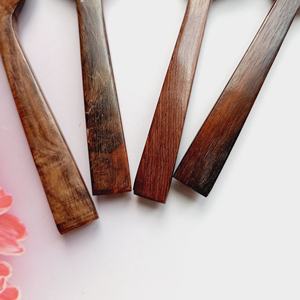 Couverts en bois, petite cuillère pour épices, bois de rose moderne fait à la main du Vietnam de haute qualité, vente en gros - Product Image 3