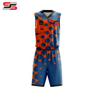 Venta al por mayor nuevo diseño sublimación Último precio alta calidad Reversible totalmente personalizado logotipo baloncesto uniforme reversible - Product Image 4