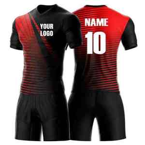 Camiseta de fútbol personalizada Set Top Ten producto Kit de uniforme de fútbol, Set para la venta al por mayor uniforme de fútbol sublimado para hombres - Product Image 4