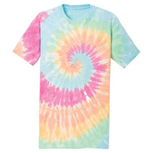 Unisex Vintage Tie-Dye camiseta nueva moda 100% algodón Casual manga corta cuello redondo personalizable tamaño grande hombres mujeres Fitness - Product Image 4